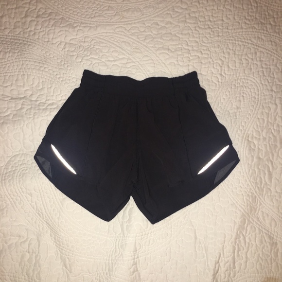 lululemon athletica Pants - 4” black lululemon hotty hot shorts
